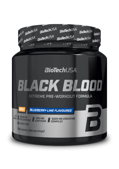 BioTech USA Black Blood NOX+ Booster - Blueberry-Lime