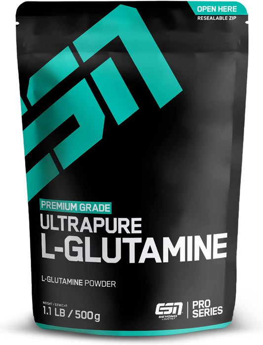 ESN Ultrapure L-Glutamine Powder, 500g
