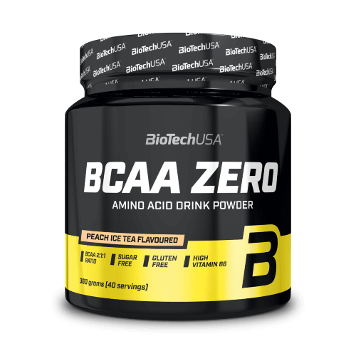 BioTech USA BCAA Zero, 360 g Dose peach ice tea