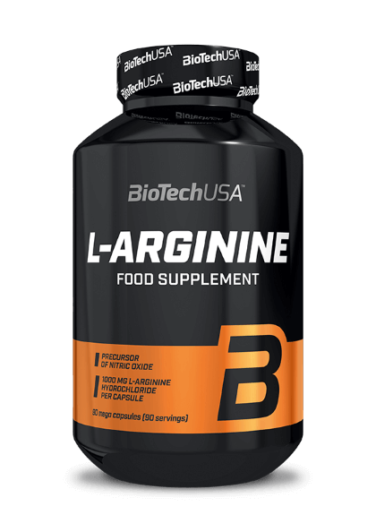 BioTech USA L-Arginine, 90 Kapseln