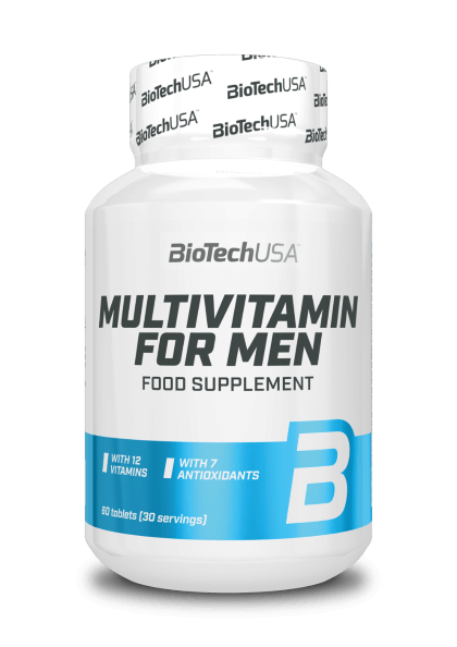 BioTech USA Multivitamin for Men, 60 Tabletten