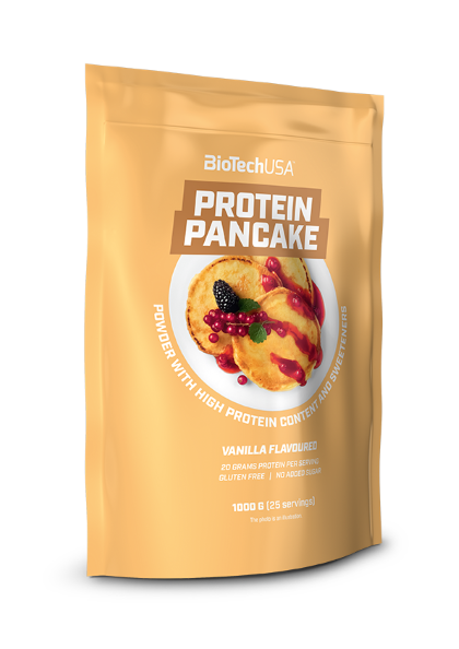BioTech USA Protein Pancake Pulver, 1000 g Beutel - Vanilla