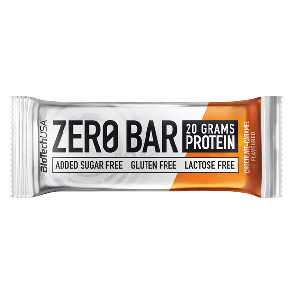 Biotech USA Zero Bar Proteinriegel, 50g - Chocolate Caramel
