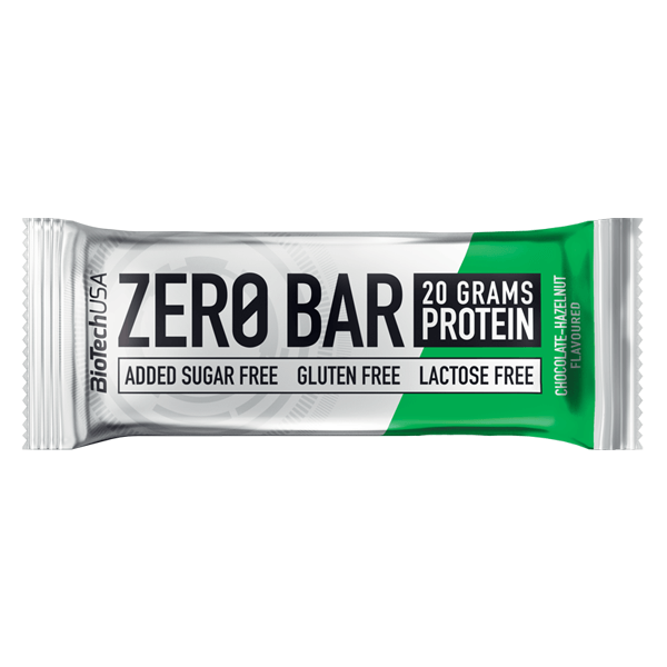 Biotech USA Zero Bar Proteinriegel, 50g - Chocolate Hazelnut