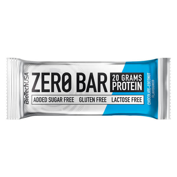 Biotech USA Zero Bar Proteinriegel, 50g - Chocolate Coconut