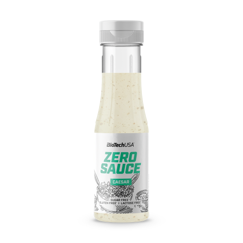 BioTech USA Zero Sauce, 350 ml Flasche - Caesar Sauce