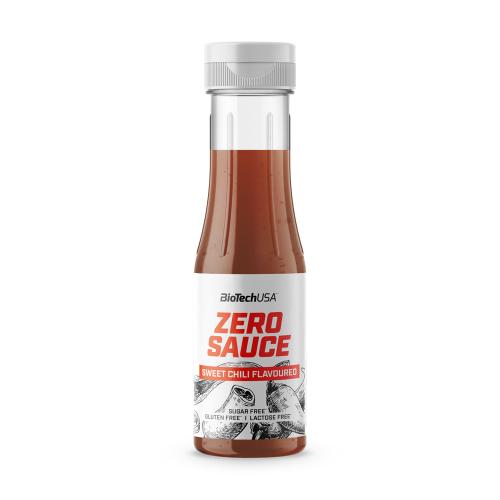 BioTech USA Zero Sauce, 350 ml Flasche - Sweet Chili Sauce