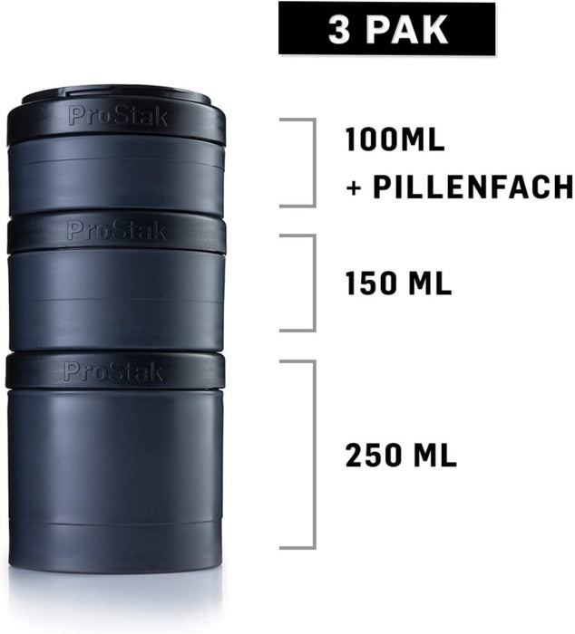 BlenderBottle ProStak Expansion Pack 3 Pak Containers - Übersicht