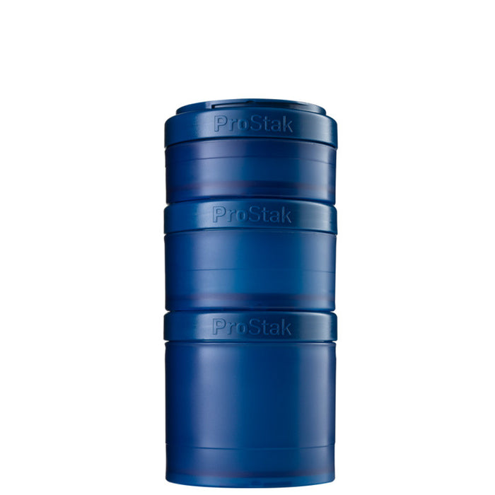 BlenderBottle ProStak Expansion Pack 3 Pak Containers - Navy