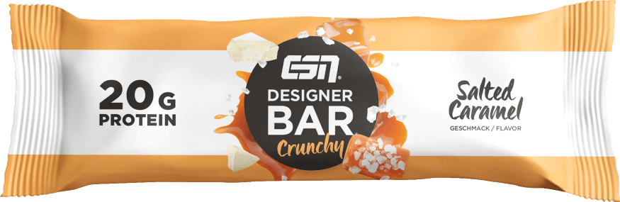 ESN Designer Bar Crunchy, 60g - Salted Caramel