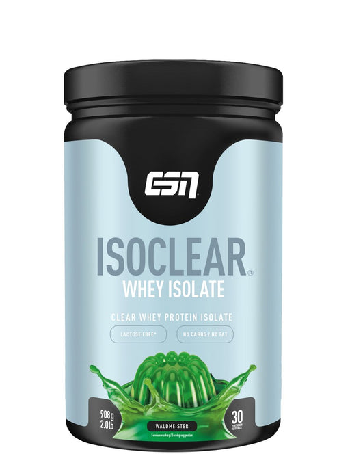 ESN ISOCLEAR Whey Isolate, 908 g Dose - Waldmeister