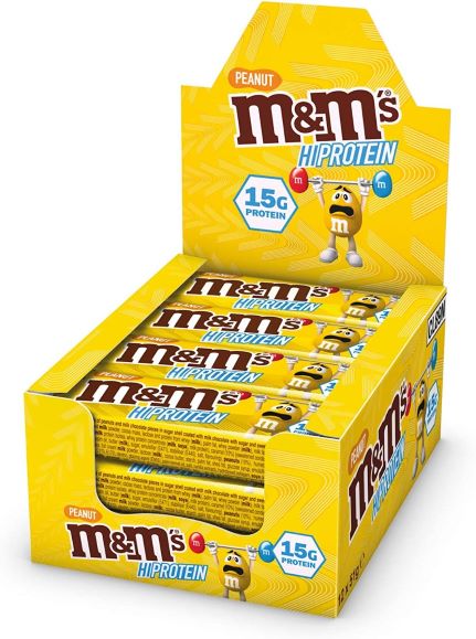 M&amp;M Protein Bar Peanut 51g