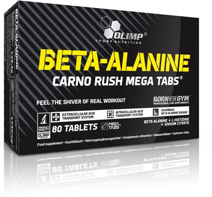 Olimp Beta Alanine Mega Tabs, 80 tablets