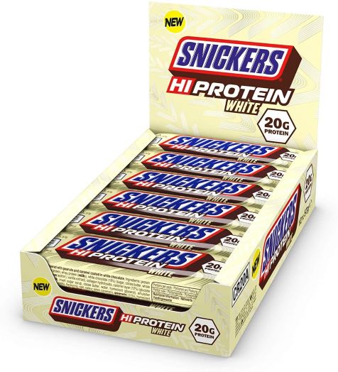 Snickers Hi Protein White Bar, 57 g)
